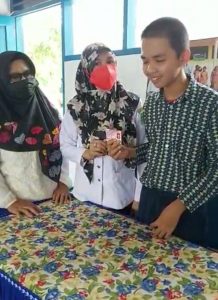 Disdukcapil Pinrang Sambangi Sekolah Luar Biasa”Ini Tujuannya