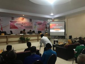 Kapolres Gowa Hadiri Sosialisasi PKPU Yang Dilaksanakan Oleh Komisi Pemilihan Umum Kab.Gowa