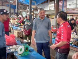 Bupati Pinrang,Pantau Pasar Sentral Jelang Penilaian Adipura