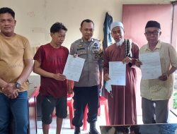Tidak Semua Masalah Harus Jalur Hukum,Bhabinkamtibmas Pattingalloang Damaikan Warganya Dengan Problem Solving