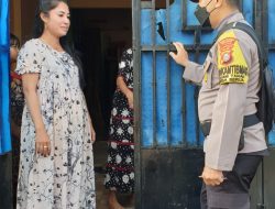 Jaga Kamtibmas Tahapan Pemilu 2024, Bhabinkamtibmas Camba berua Rutin Sambangi Warganya