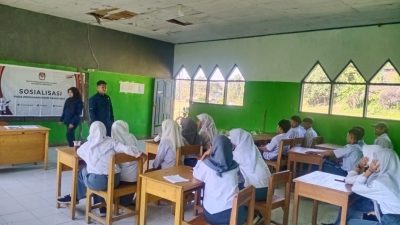 KPU Gowa Gelar Sosialisasi Pemilih Pemula Di Sekolah Sekolah