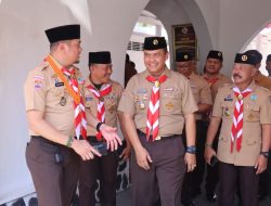 Kapolres Gowa Hadiri Apel Besar Hari Pramuka ke-62