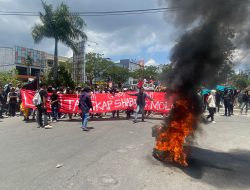 Polemik Korupsi WIUP TP. Antam Konawe Utara, Massa Aksi Desak Kejati Sultra Periksa Syabandar Molawe.