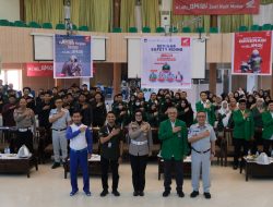 Jasa Raharja Sulsel Bersama Honda Astra Motor  Gelar Seminar Safety Riding di Universitas Muslim Indonesia