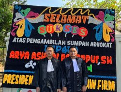 Ahmad Ando Resmi Menyandang Gelar Advokat