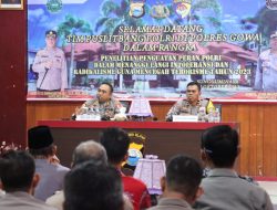 Puslitbang Polri Kunjungi Polres Gowa