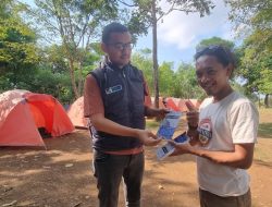 Jasa Raharja Sulsel Sosialisasikan Relaksasi Pajak dan Safety Campaign di Perkemahan Outdoor Bissoloro Gowa