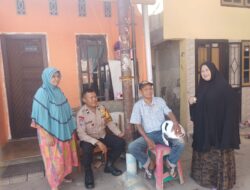 Pilkada Serentak 2024 Bhabinkamtibmas Malimongan Berikan Himbauan Kamtibmas