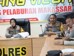 Harkamtibmas Jelang Pemilukada 2024, Wakapolres Kompol Nurhaeni Anev Bersama  Bhabinkamtibmas