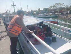 Satpolair Polres Pelabuhan Makassar berikan Himbauan Kesalamatan Nelayan