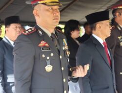 Kapolres Pelabuhan Makassar Hadiri Upacara Hari Peringatan HUT TNI AL ke – 79 Tahun 2024