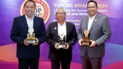 Konsisten Terapkan GRC, Jasa Raharja Raih Tiga Penghargaan dalam Ajang TOP GRC Award 2024 Jakarta