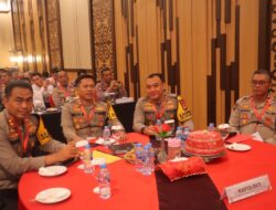 Hadiri Rakor lintas sektoral Tingkat Polda, Kapolres Pelabuhan Makassar Siap Kawal Pemilukada 2024