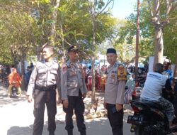 Polres Pelabuhan Makassar, Siagakan Pengamanan Ketat dalam Kampanye Salah Satu Paslon di Pulau