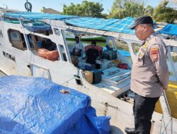 Wujudkan Keamanan dan Kenyamanan, Polsek Paoter Rutin Patroli Dialogis dan Pengawasan di Pelabuhan