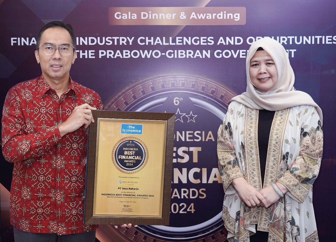 Sukses Kelola Keuangan dan Komunikasi Publik, Jasa Raharja Raih  Best Brand Popularity 2024