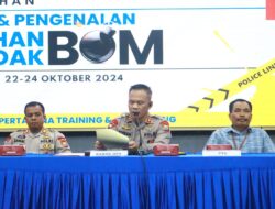 Pimpin Upacara Penutupan Latihan TPTKP Dan Pengenalan Handak /Bom Bagi Security, Ini Yang Disampaikan Kabag Ops Sat Brimob