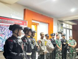 Jelang Pilkada Serentak 2024, Satbrimob Polda Sulsel BKO Polres Gowa Kunjungi KPU dan Bawaslu