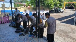 Kedapatan Bolos Sekolah, Puluhan Pelajar Digiring Ke Polsek Bajeng