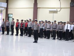 Polres Gowa Gelar Apel Pasukan Pengamanan Natal 2024 dan Tahun Baru 2025