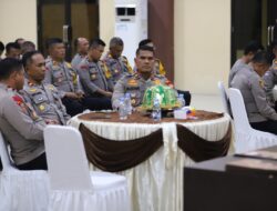 Polres Gowa Gelar Sosialisasi DIPA RKA-KL dan Penandatanganan Pakta Integritas Tahun Anggaran 2025