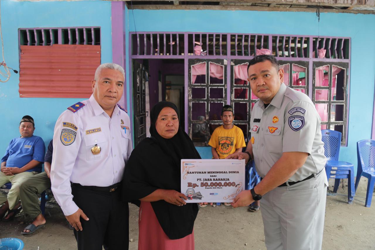 Jasa Raharja Jamin Seluruh Korban Tenggelamnya Speedboat Dua  Nona di Tanjung Samala, Maluku