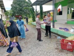 Kapolsek Bajeng Panen Ikan Nila Hasil Budidaya Bioflok di Mako Polsek