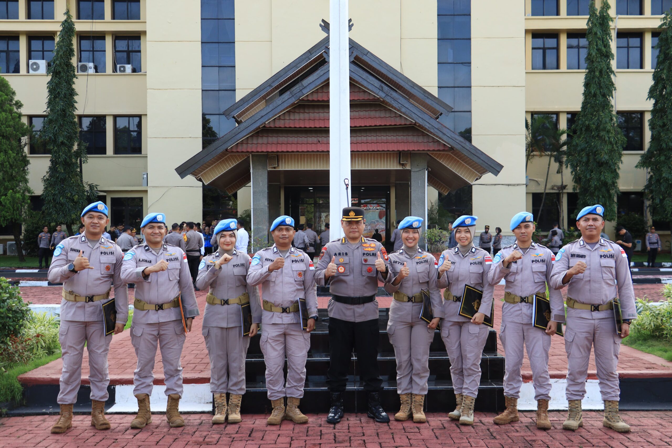 Personel Polres Gowa Terima Penghargaan Dari Kapolri dan Kapolda Sulsel