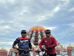 Ngabuburit, Kabag Ops Brimob Polda Sulsel Gowes Keliling Makassar