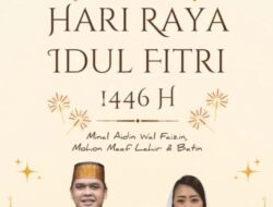 Kapolres Gowa dan Jajaran Ucapkan Selamat Hari Raya Idul Fitri 1446 H kepada Masyarakat