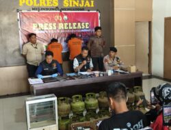Polres Sinjai Release Ungkap Kasus Pencurian di 9 Titik, Pelaku dan Penadah Diamankan