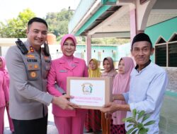 Kapolres Gowa Bersama Kasdim 1409 Gowa Gelar Touring Kamtibmas, Sambangi Tokoh Masyarakat di Parangloe