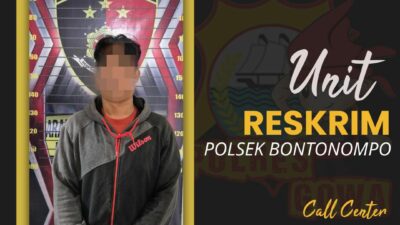 Unit Reskrim Polsek Bontonompo Tangkap Pelaku Penganiayaan di Desa Manjapai