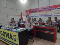 Kapolres Gowa Gelar Zoom Meeting dengan Kapolsek Jajaran Bahas Situasi Kamtibmas Terkini