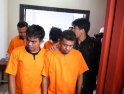 Polda Riau Tangkap Empat Debt Collector Yang Terlibat Pengrusakan dan Intimidasi