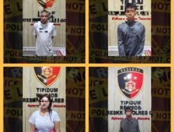 Resmob Polres Gowa Grebek Residivis Pencurian dan Penadah di Makassar