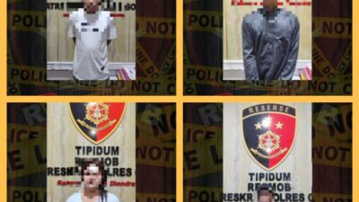 Resmob Polres Gowa Grebek Residivis Pencurian dan Penadah di Makassar